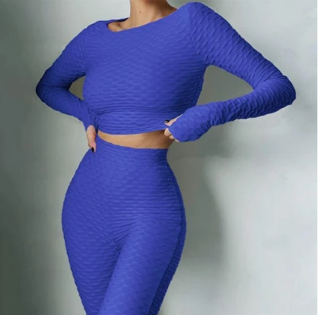 HFN High Waist Hip Lifting Yoga Sports Suit
