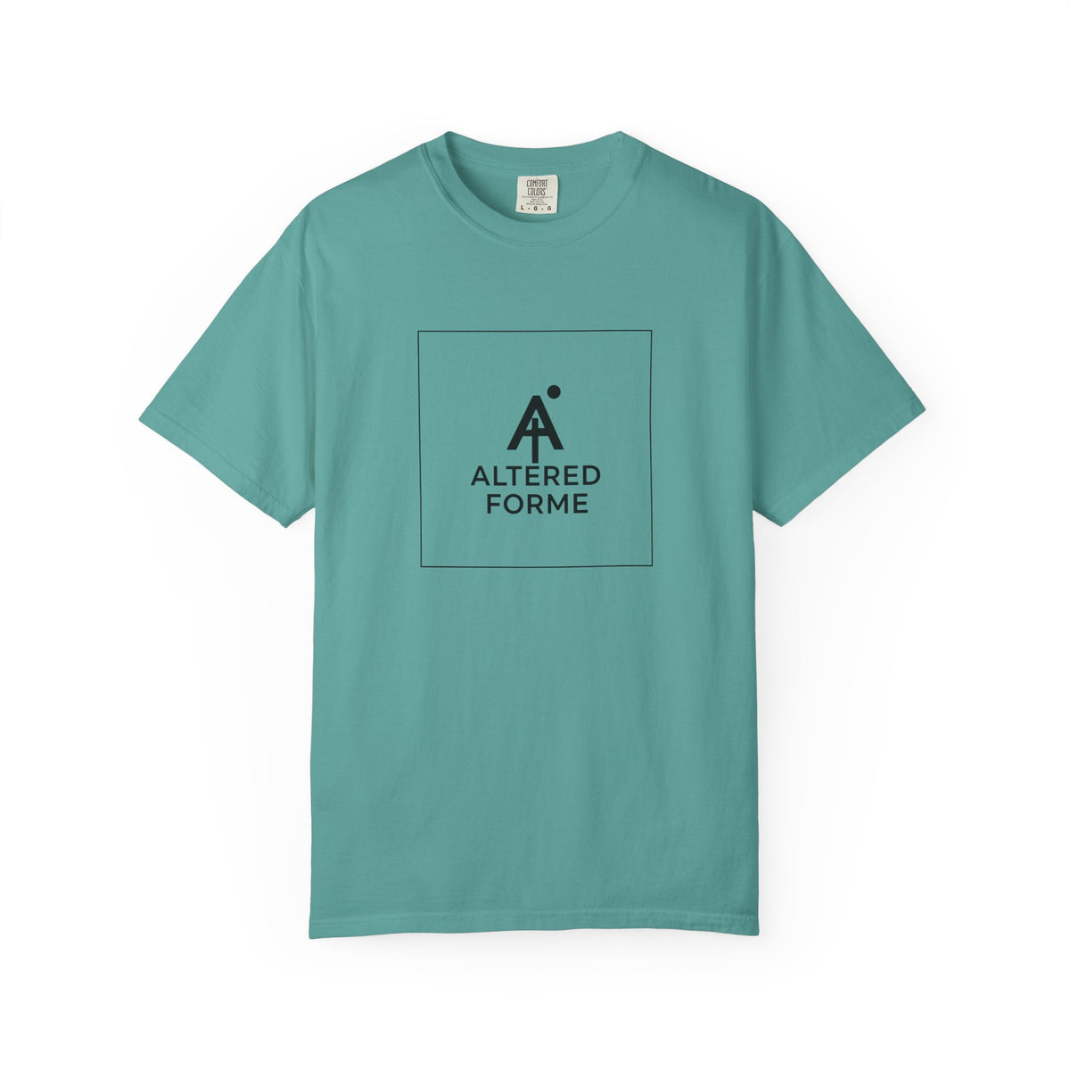 Altered Forme Logo T-Shirt — Garment-Dyed Minimal Logo Tee