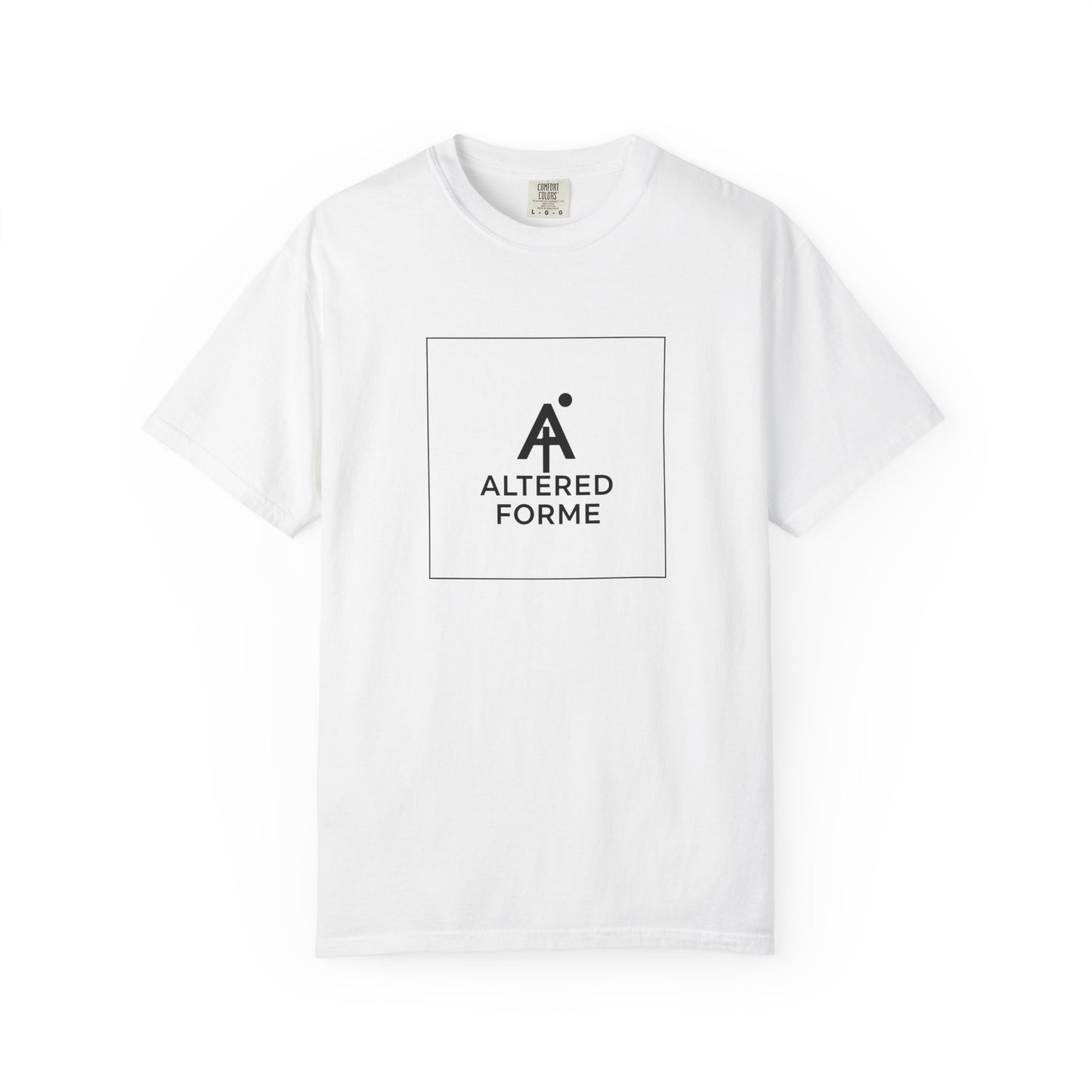 Altered Forme Logo T-Shirt — Garment-Dyed Minimal Logo Tee