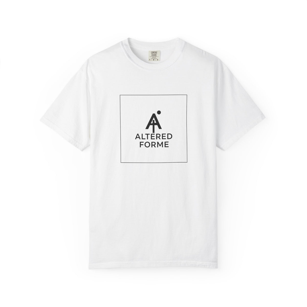 Altered Forme Logo T-Shirt — Garment-Dyed Minimal Logo Tee