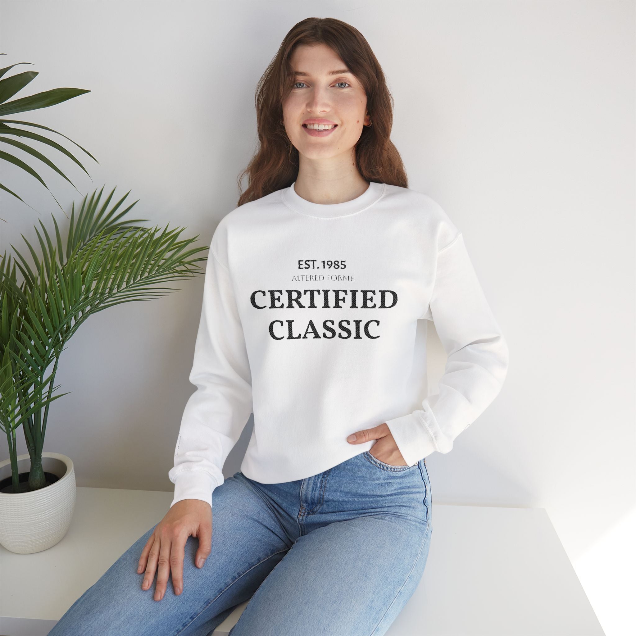 "ALTERED FORME" Certified Classic Crewneck Sweatshirt