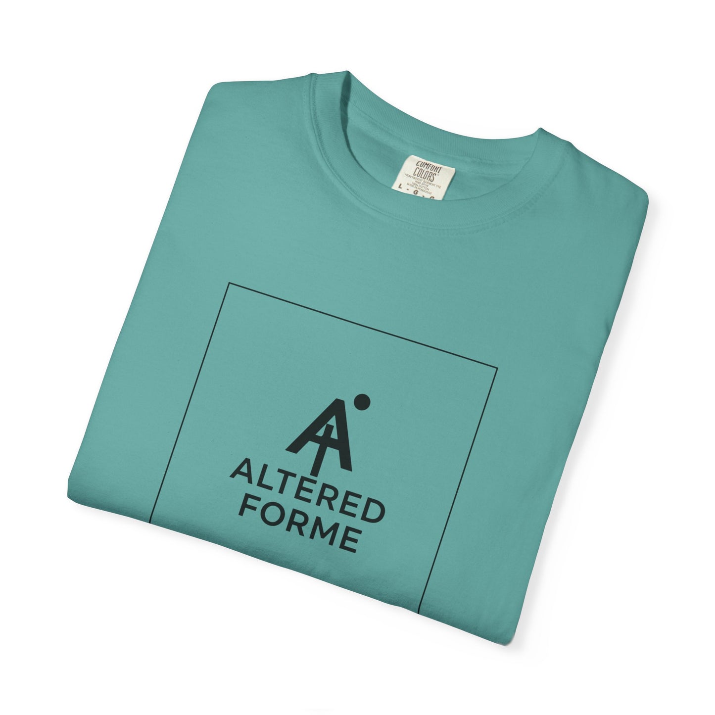 Altered Forme Logo T-Shirt — Garment-Dyed Minimal Logo Tee