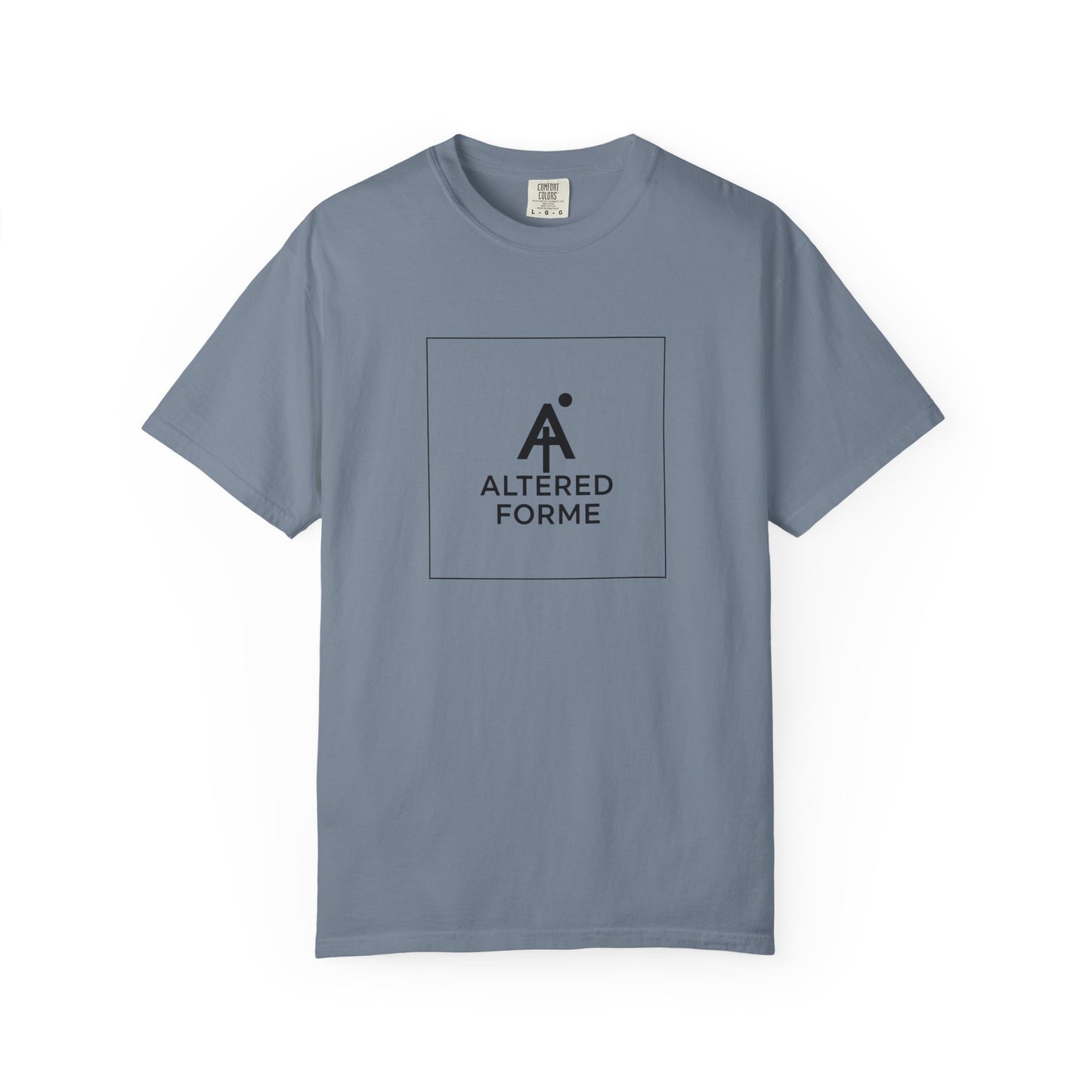 Altered Forme Logo T-Shirt — Garment-Dyed Minimal Logo Tee