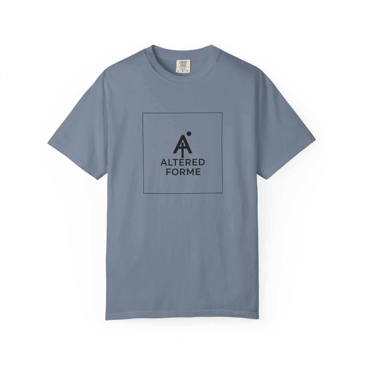 Altered Forme Logo T-Shirt — Garment-Dyed Minimal Logo Tee