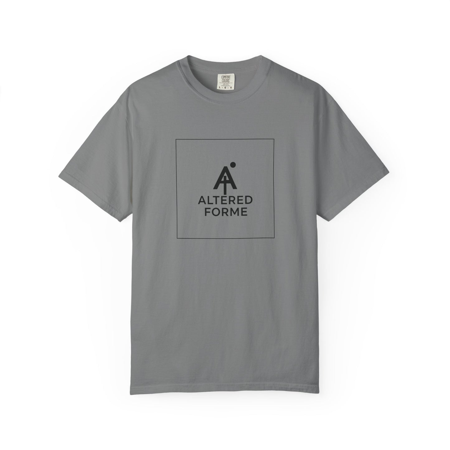 Altered Forme Logo T-Shirt — Garment-Dyed Minimal Logo Tee