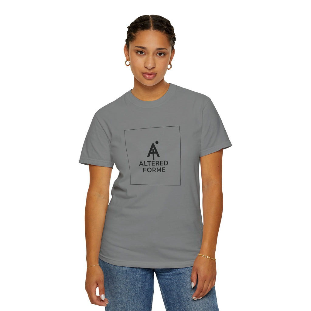 Altered Forme Logo T-Shirt — Garment-Dyed Minimal Logo Tee