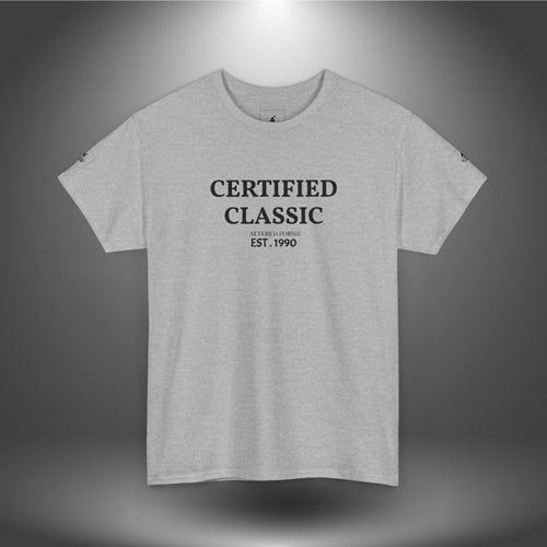 "ALTERED FORME" Embroidered Classic White Tee
