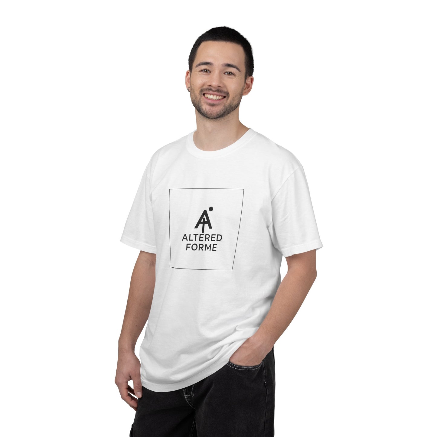 Altered Forme Logo T-Shirt — Garment-Dyed Minimal Logo Tee