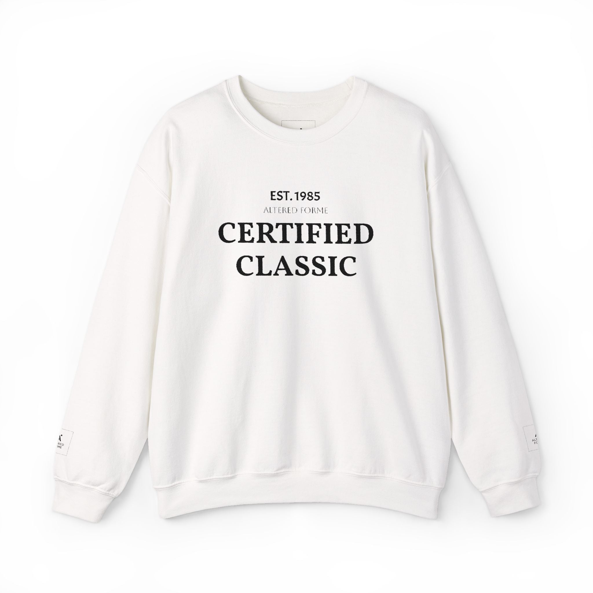 "ALTERED FORME" Certified Classic Crewneck Sweatshirt