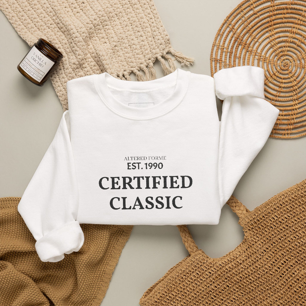 "ALTERED FORME" Certified Classic Crewneck Sweatshirt