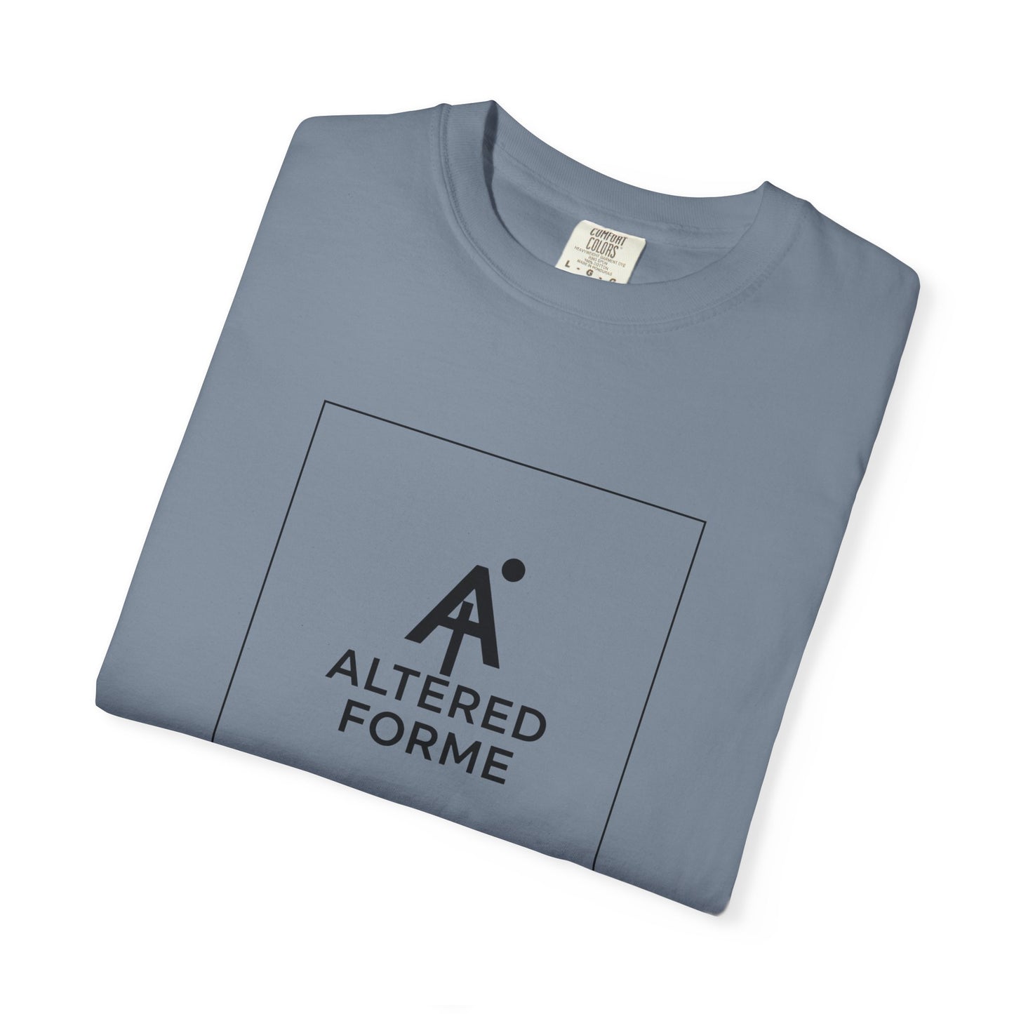 Altered Forme Logo T-Shirt — Garment-Dyed Minimal Logo Tee