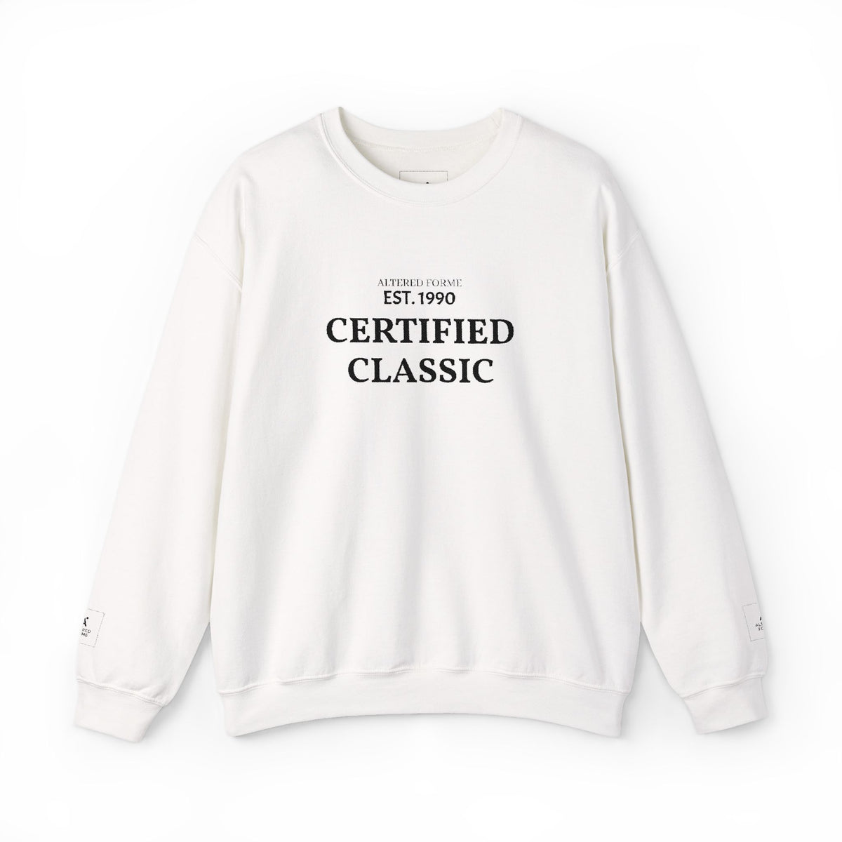 "ALTERED FORME" Certified Classic Crewneck Sweatshirt