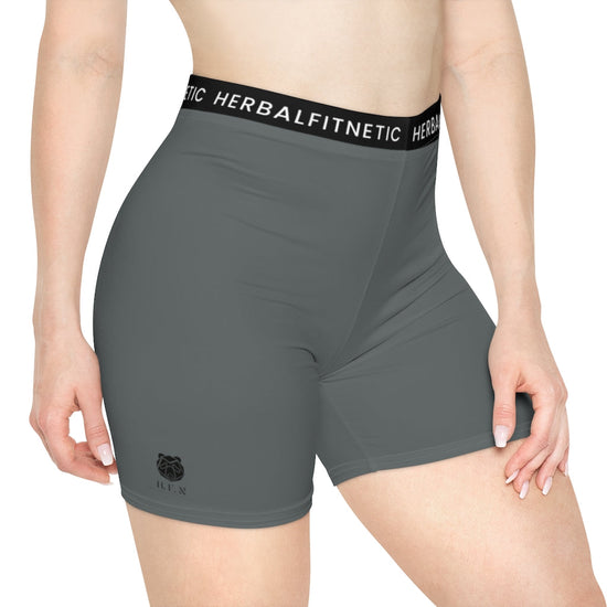 HFN Panda Logo Biker Shorts