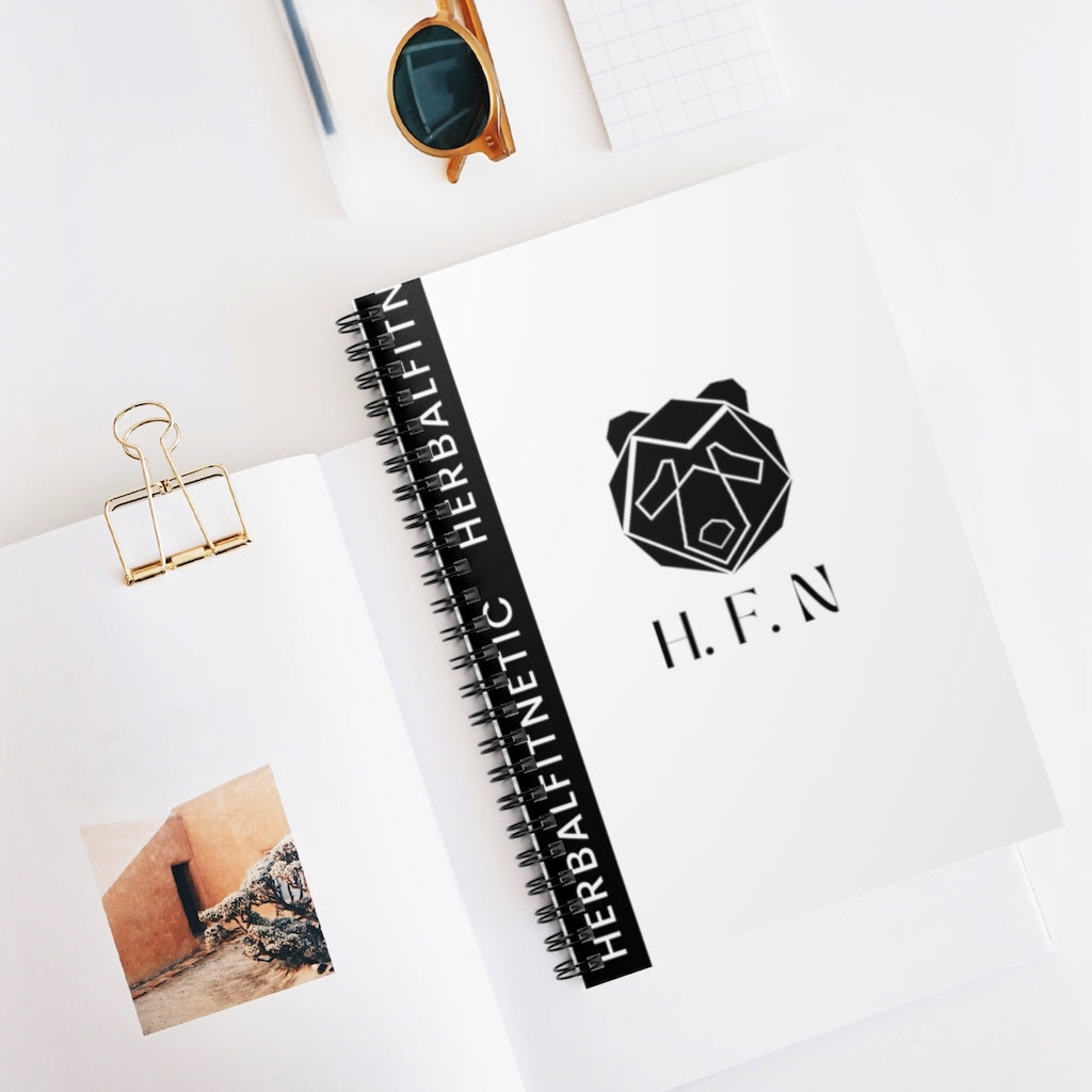 HFN Panda Spiral Notebook - Ruled Line