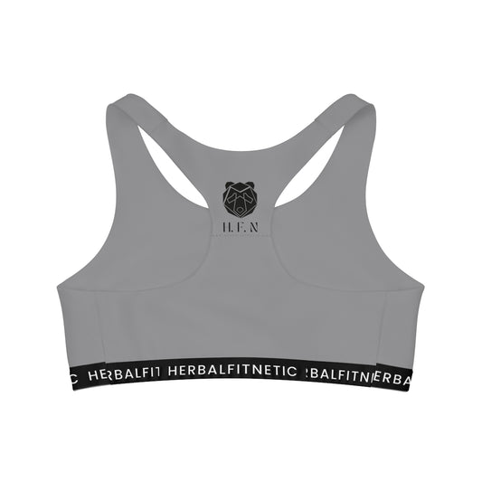Herbalfitnetic Gry Seamless Sports Bra