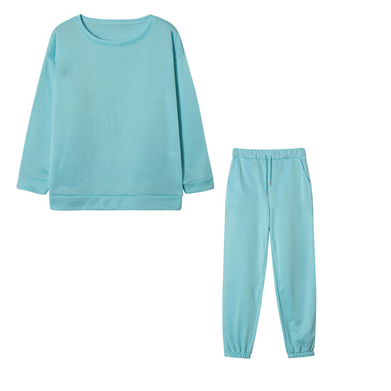 Ladies Athleisure Two Piece Casual Suit