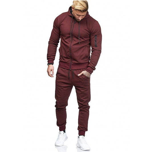 HFN Men's Build Zip Sports Suit