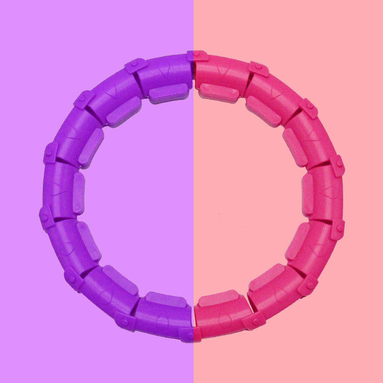 Adjustable Fitness Weighted Hoop