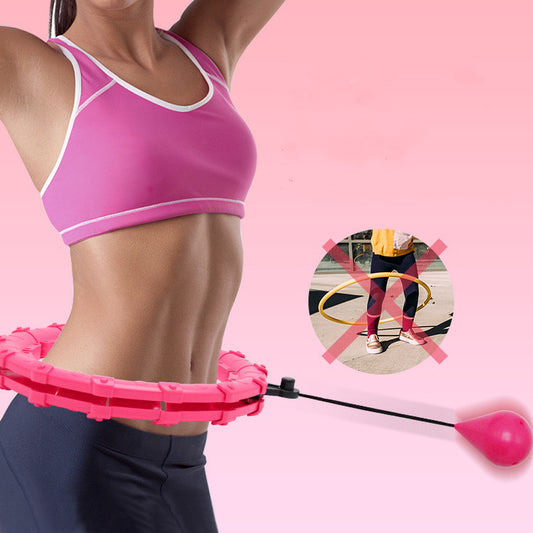 Adjustable Fitness Weighted Hoop