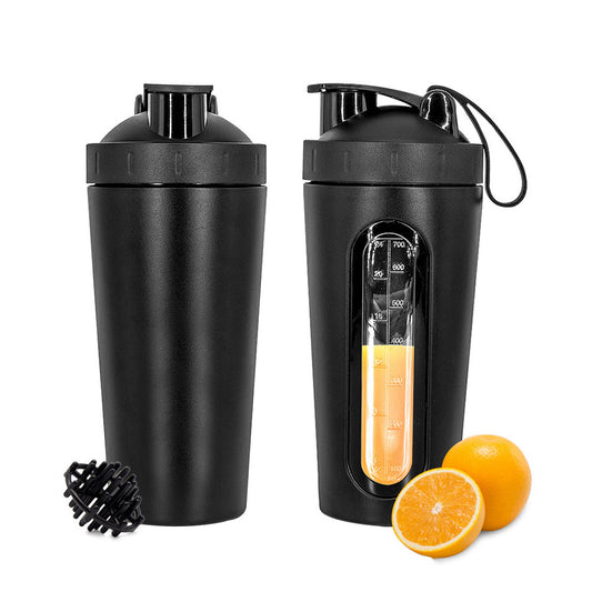 Herbalfitnetic stainless steel sports protein shaker cup