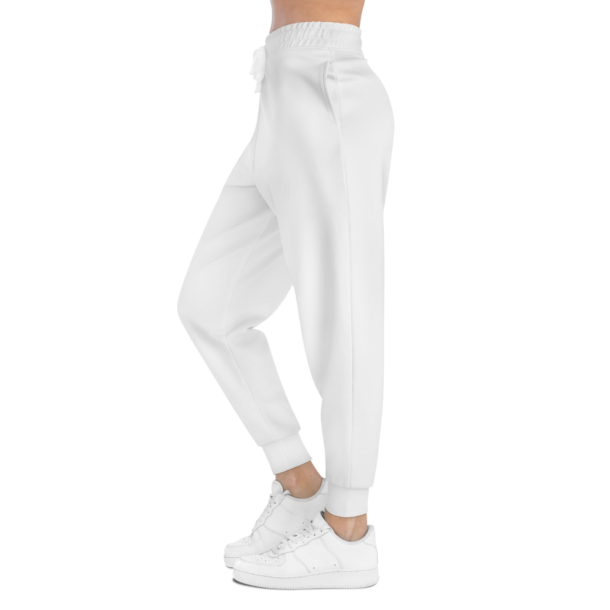 HFN White Athletic Joggers
