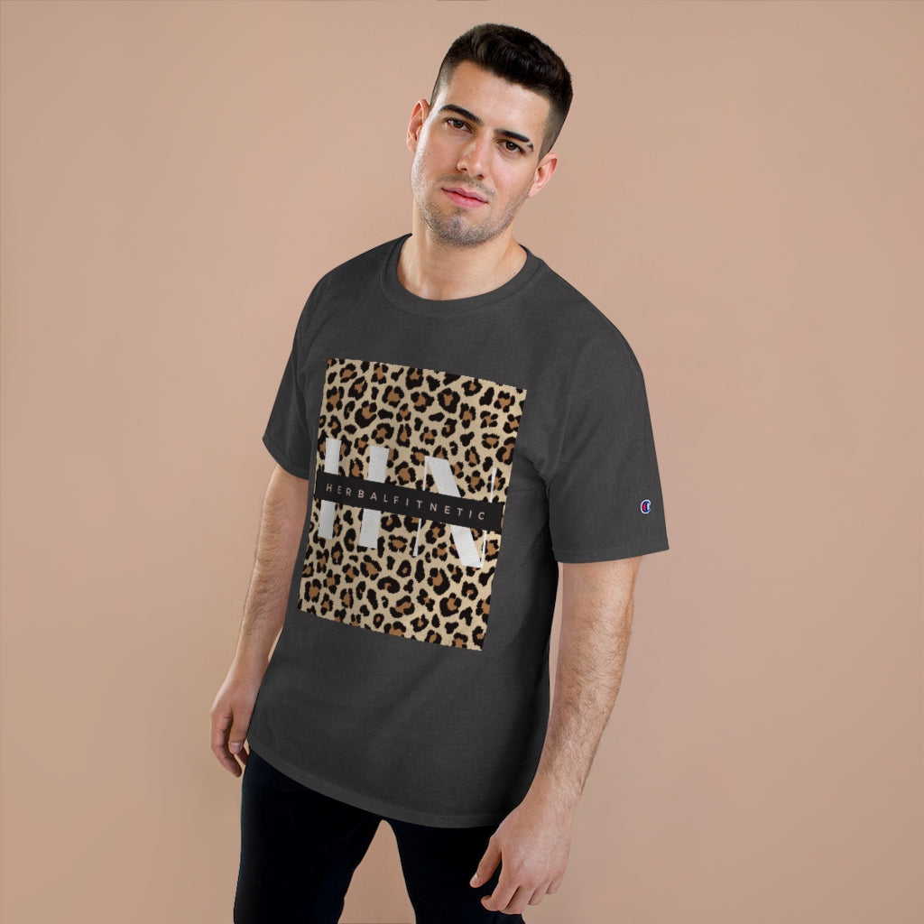 HFN Leopard Print Champion T-Shirt