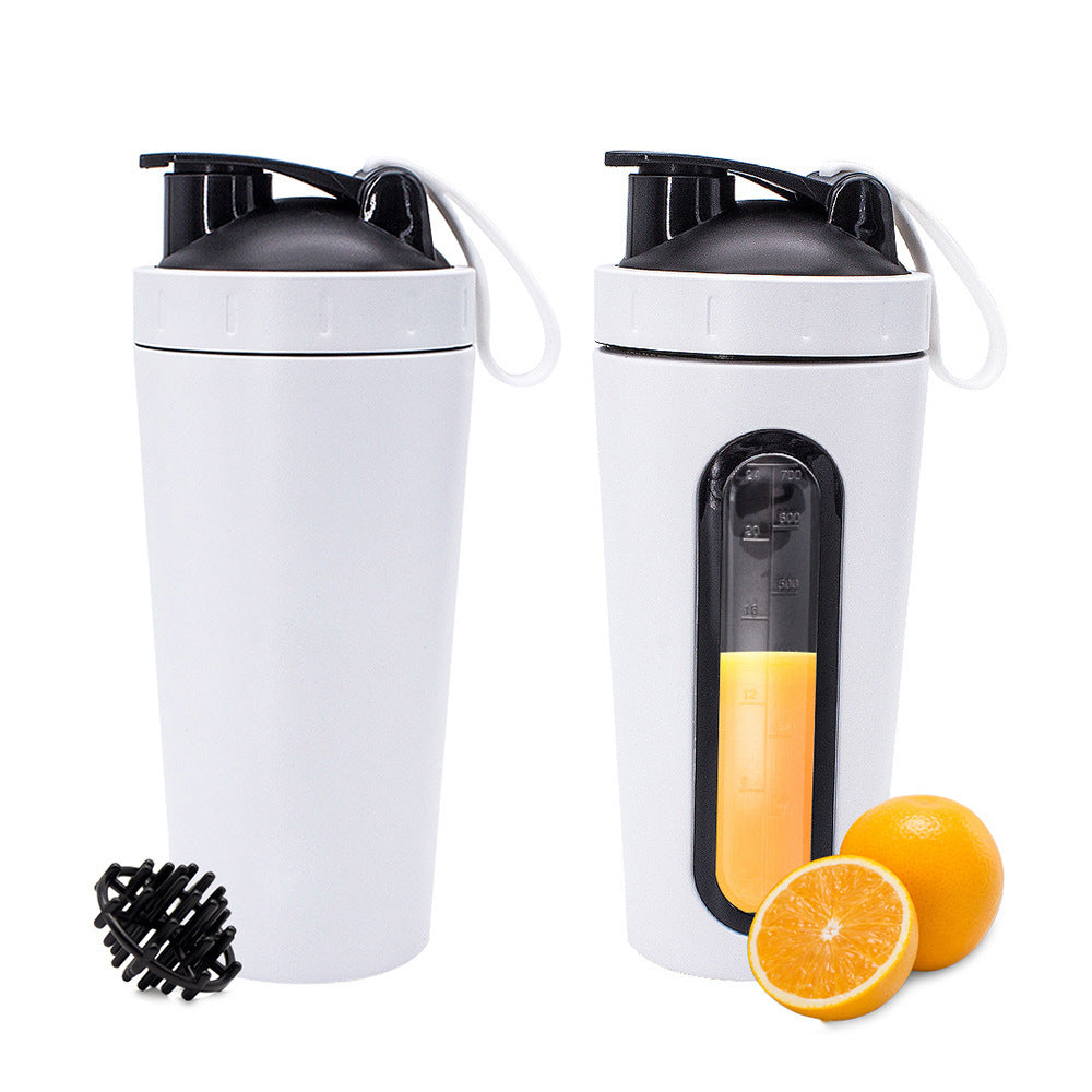 Herbalfitnetic stainless steel sports protein shaker cup