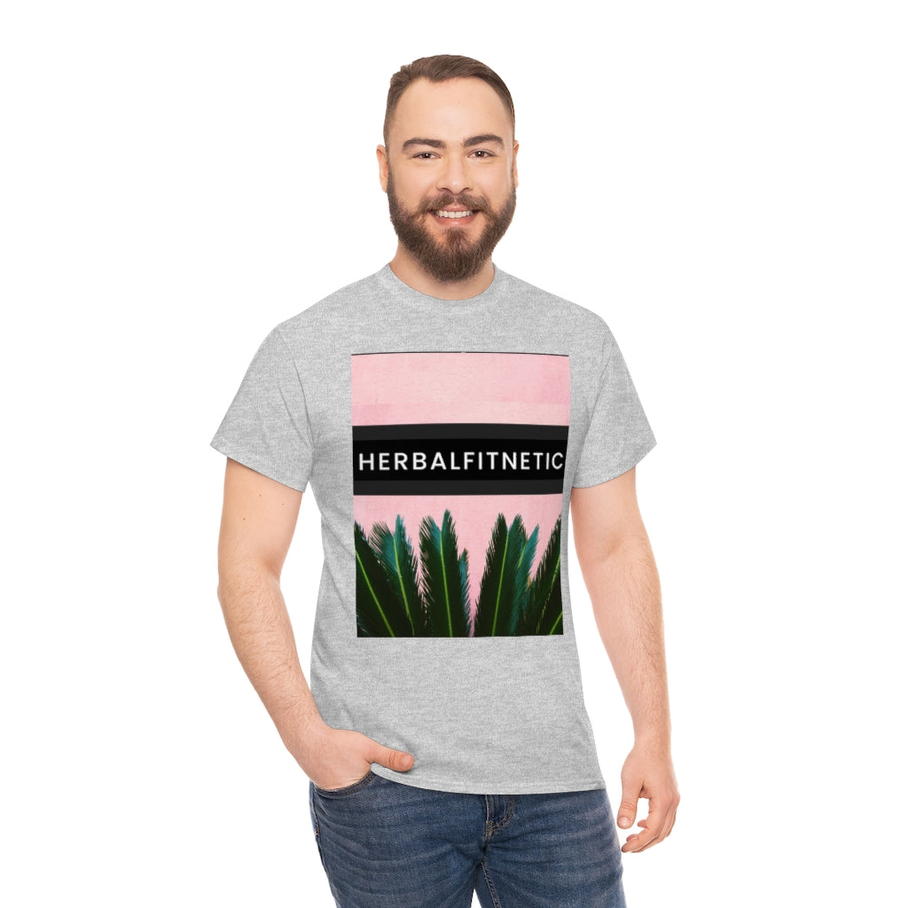 HFN Pnk Tropical Unisex Heavy Cotton Tee