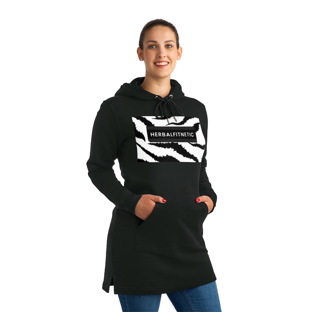 Herbalfitnetic Zebra Streeter Hoodie Dress