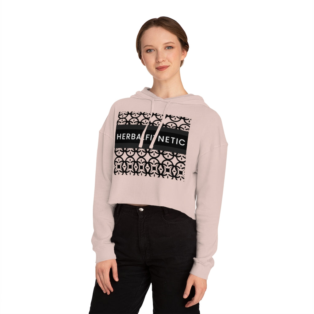 Herbalfitnetic Women’s Cropped Hooded Sweatshirt