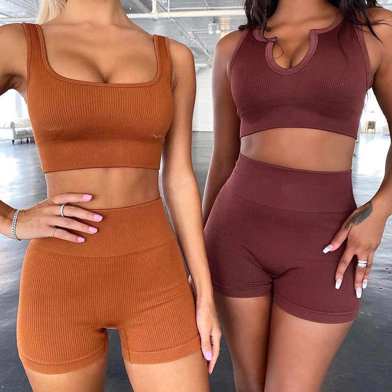 Bra/ Shorts Yoga Wear Fitness Suit