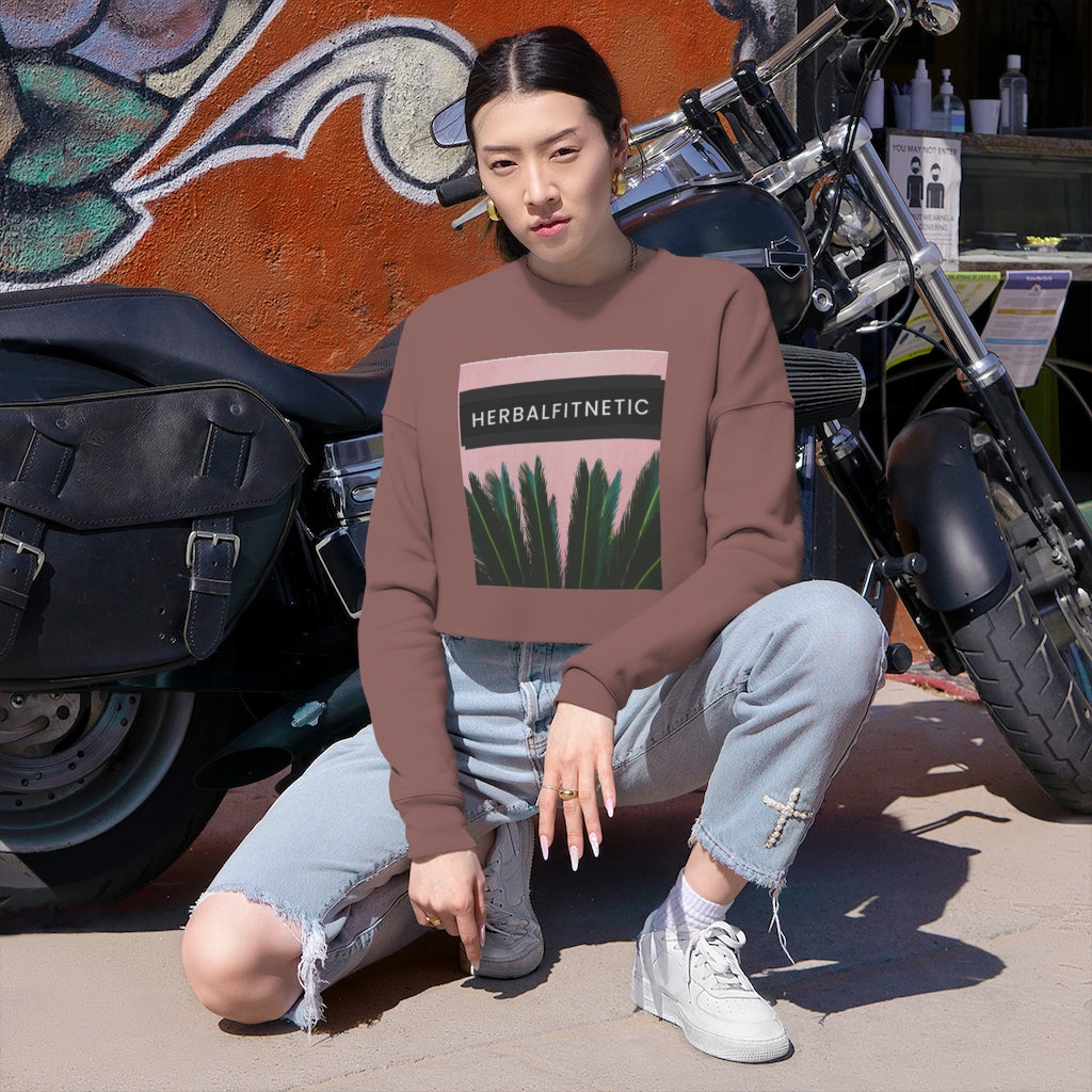 Herbalfitnetic Women's Cropped Sweatshirt