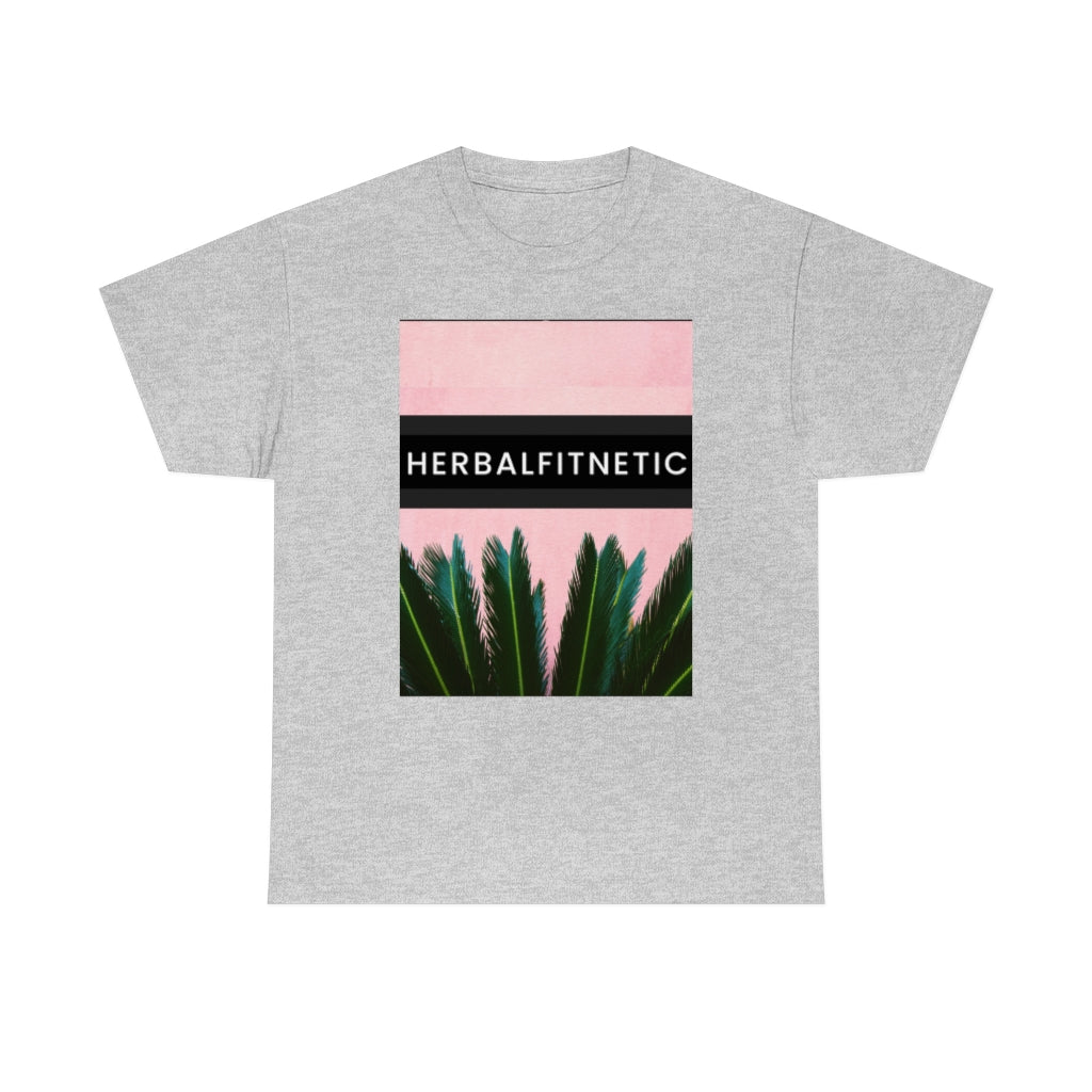 HFN Pnk Tropical Unisex Heavy Cotton Tee