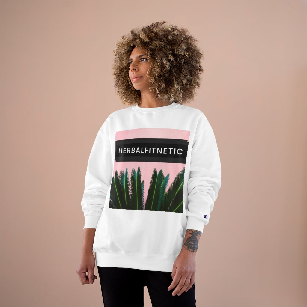 HFN Pnk Tropical Champion Sweatshirt