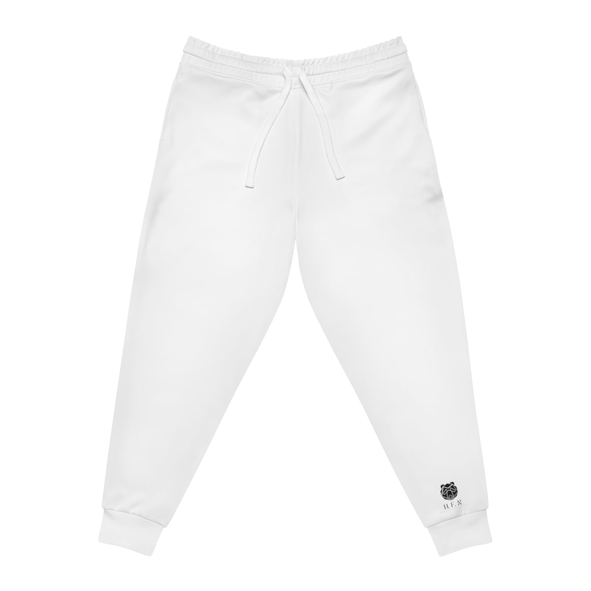 HFN White Athletic Joggers