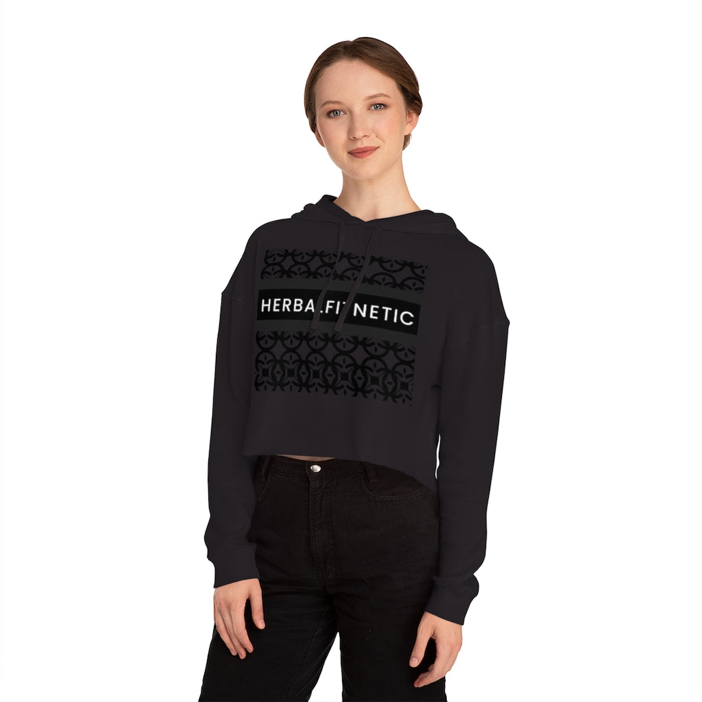 Herbalfitnetic Women’s Cropped Hooded Sweatshirt