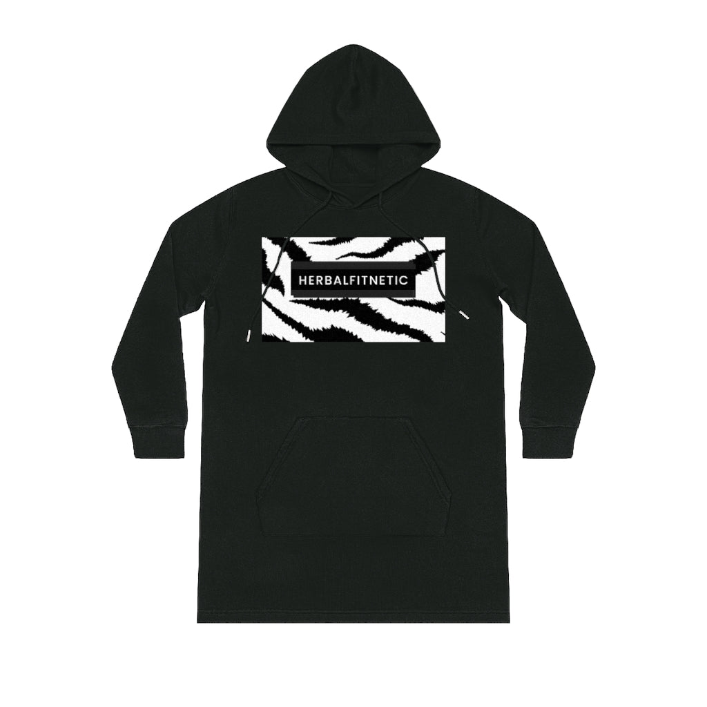 Herbalfitnetic Zebra Streeter Hoodie Dress