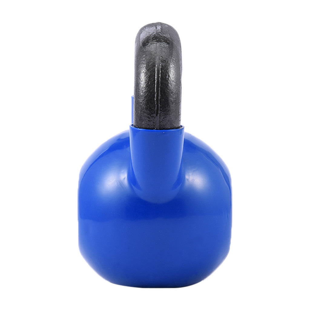 Solid Iron Vinyl Coated Kettlebells Weight Training and Workout Equipment