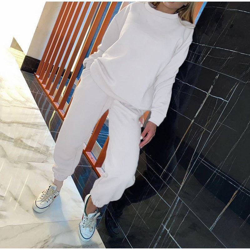 Ladies Athleisure Two Piece Casual Suit