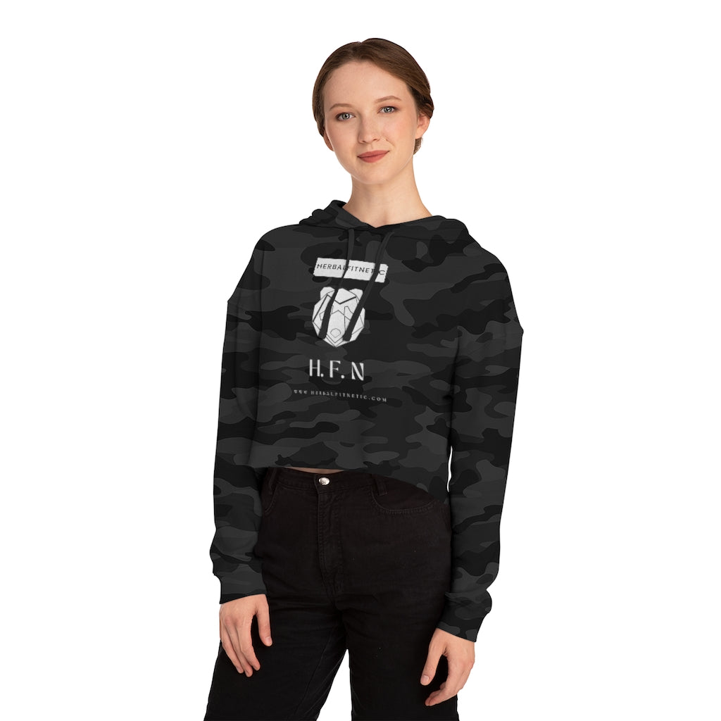 Herbalfitnetic Women’s Cropped Hooded Sweatshirt