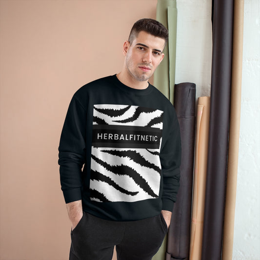 Herbalfitnetic Zebra Champion Sweatshirt