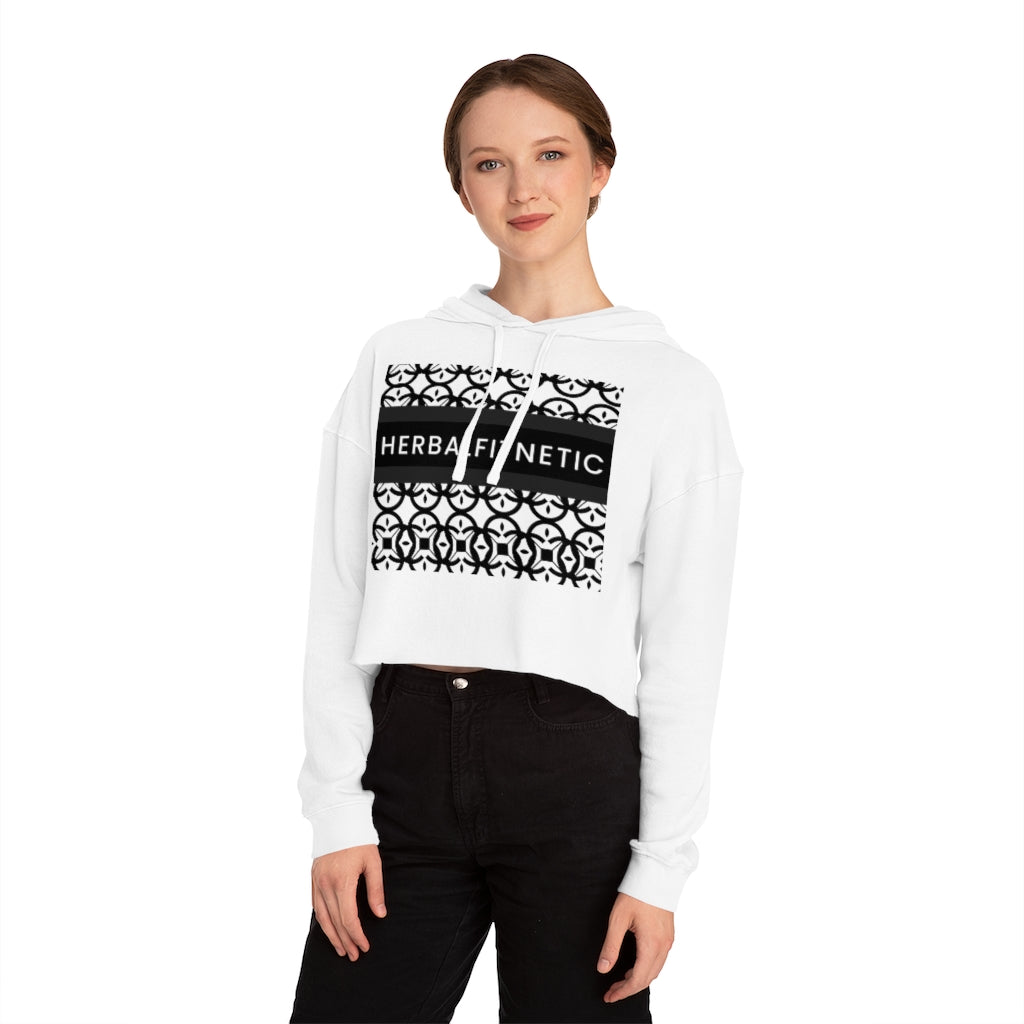 Herbalfitnetic Women’s Cropped Hooded Sweatshirt