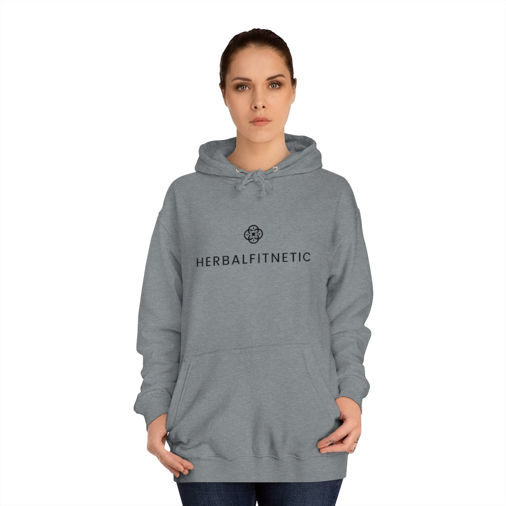 Herbalfitnetic Classic Logo Unisex College Hoodie