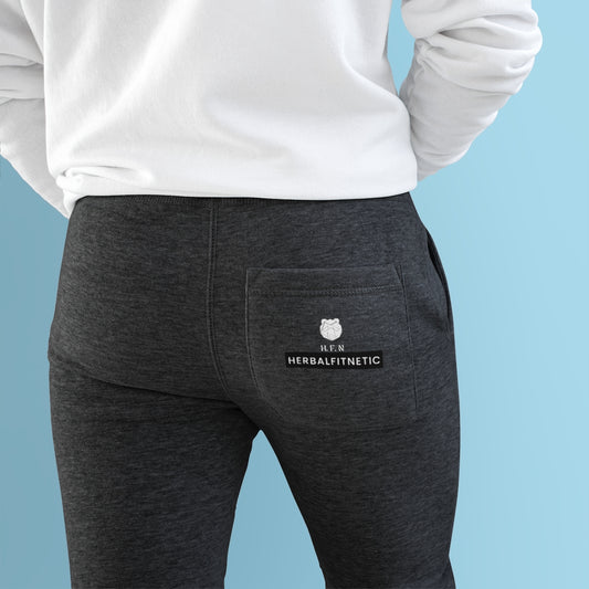 Herbalfitnetic Logo Premium Fleece Joggers