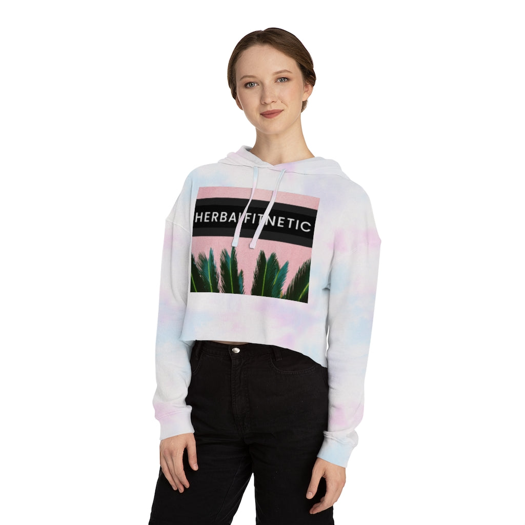 Herbalfitnetic Women’s Cropped Hooded Sweatshirt