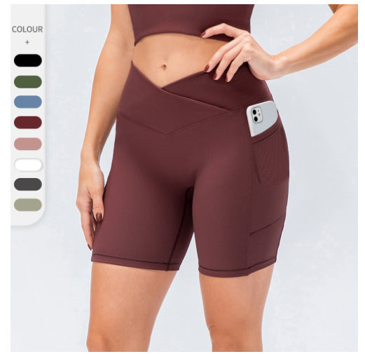 Cross-border Women's High Waist Hip Lift Yoga Pants