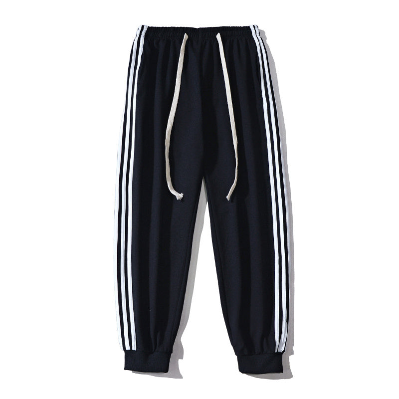 Loose-fit Striped Basketball Casual Pants