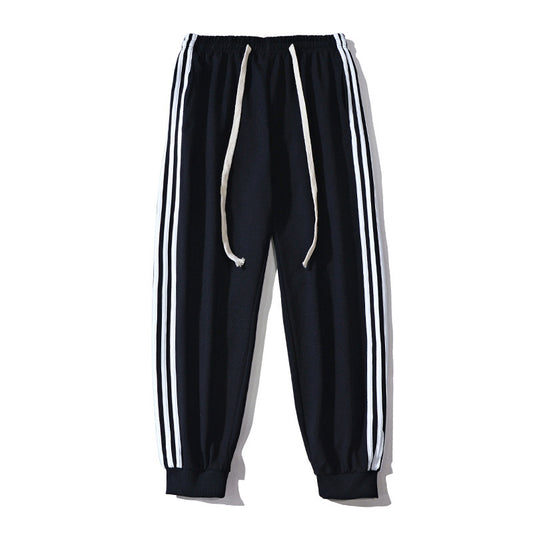 Loose-fit Striped Basketball Casual Pants