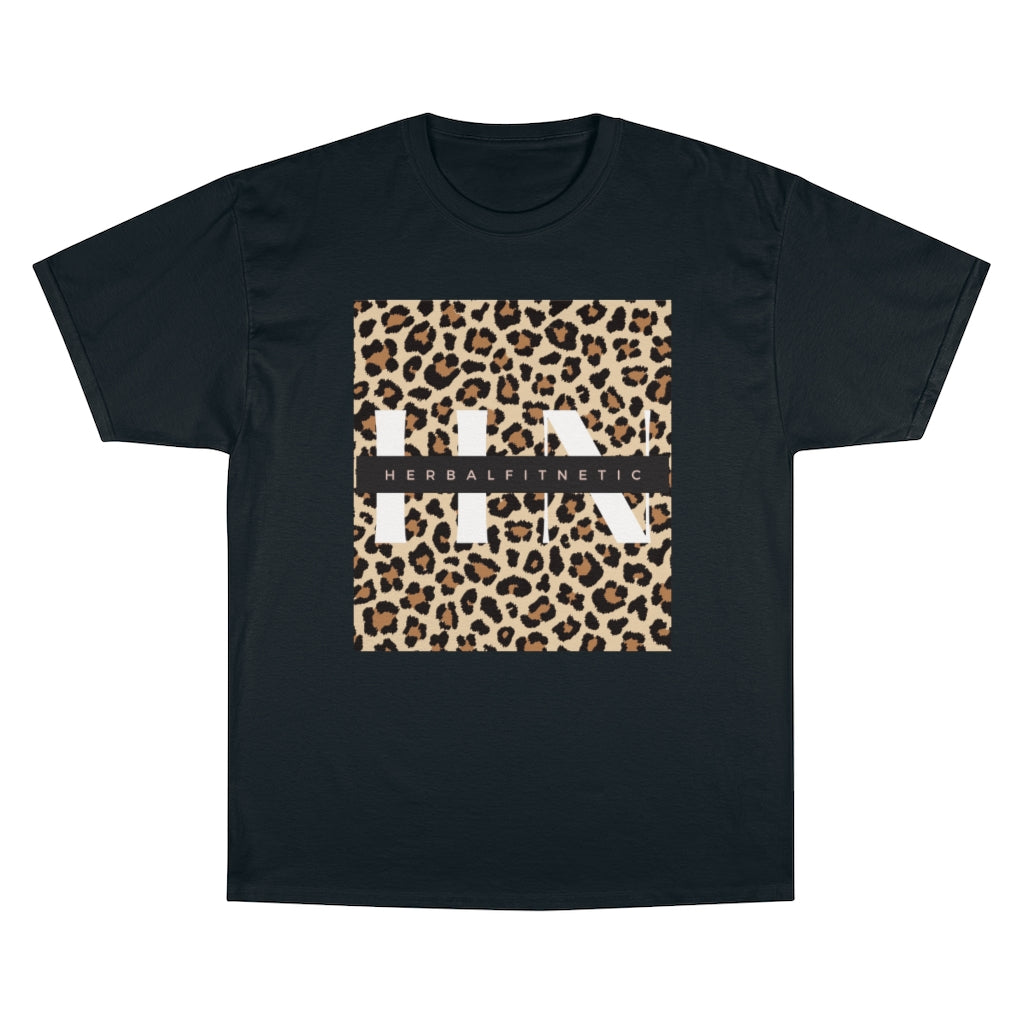 HFN Leopard Print Champion T-Shirt