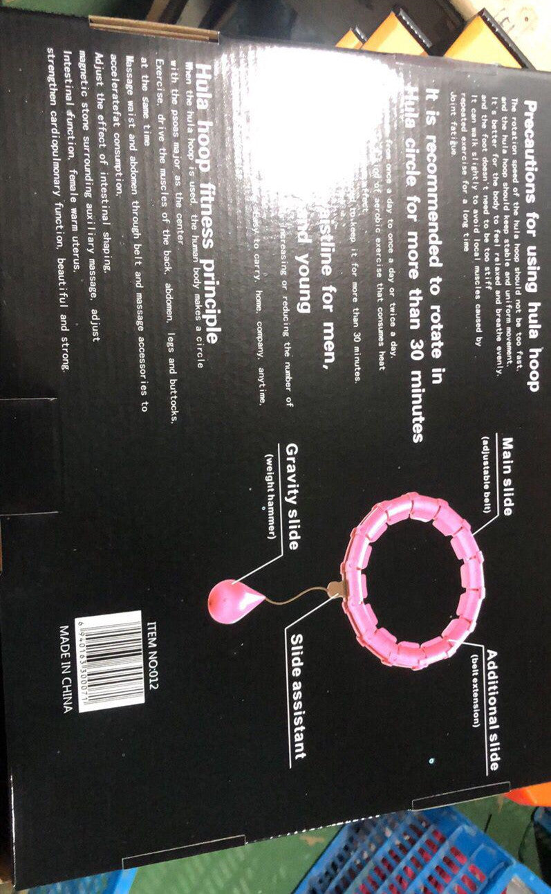 Adjustable Fitness Weighted Hoop